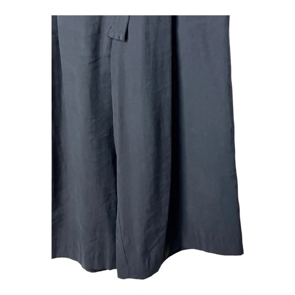 0425. BCBG MAXAZRIA CROPPED WIDE LEG PANTS BLACK‎ IN COLOR SIZE SMALL - Picture 6 of 11